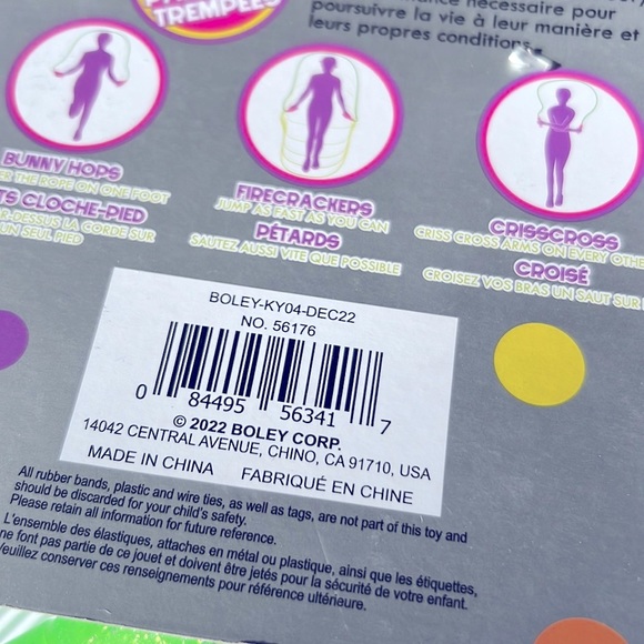 🆕 NEW Goofy Foot Designs Jump Rope (Purple) - Picture 4 of 7